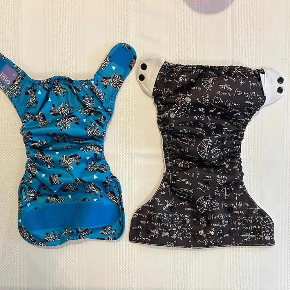 Baby Diaper Covers (2) Bambino Mio & Bum Genius
